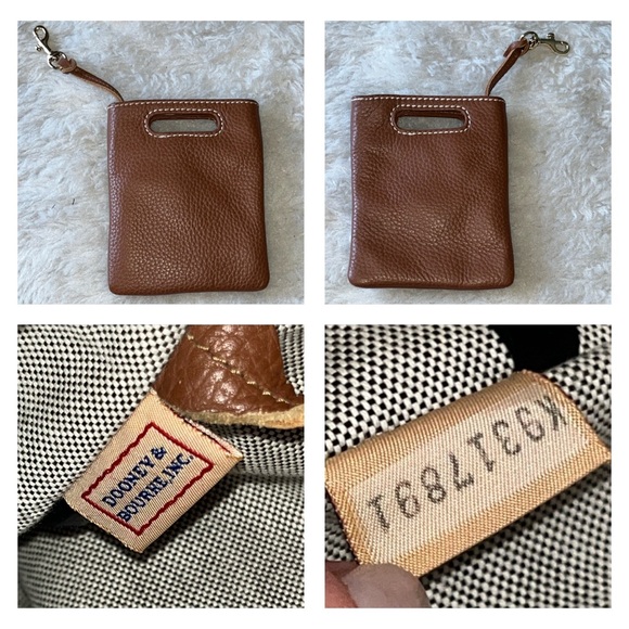 Dooney & Bourke Brown Pebble Grain Short Handle Tote - Picture 9 of 16